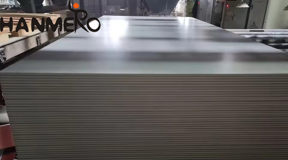 10MM Light Grey Polished Smooth Surface High Density Fiber Cement Board Panel for Exterior Wall