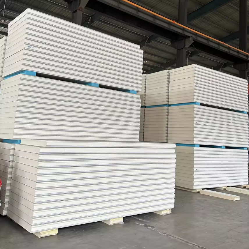 Superior Cold Storage Panels Polyurethane-Filled Sandwich Panels for Warehouse Roof Cold Room Hotel Applications
