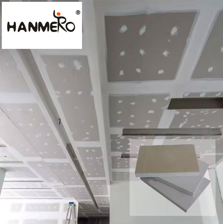 Interior Common Gypsum Board Paper Faced Wall Panel Gypsum Drywall Ceiling Board