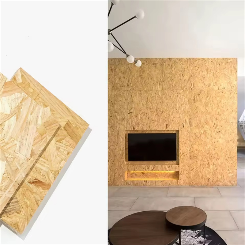Factory Cheap Waterproof Osb Chipboard Particle Board 12mm Osb Board for Furniture Making