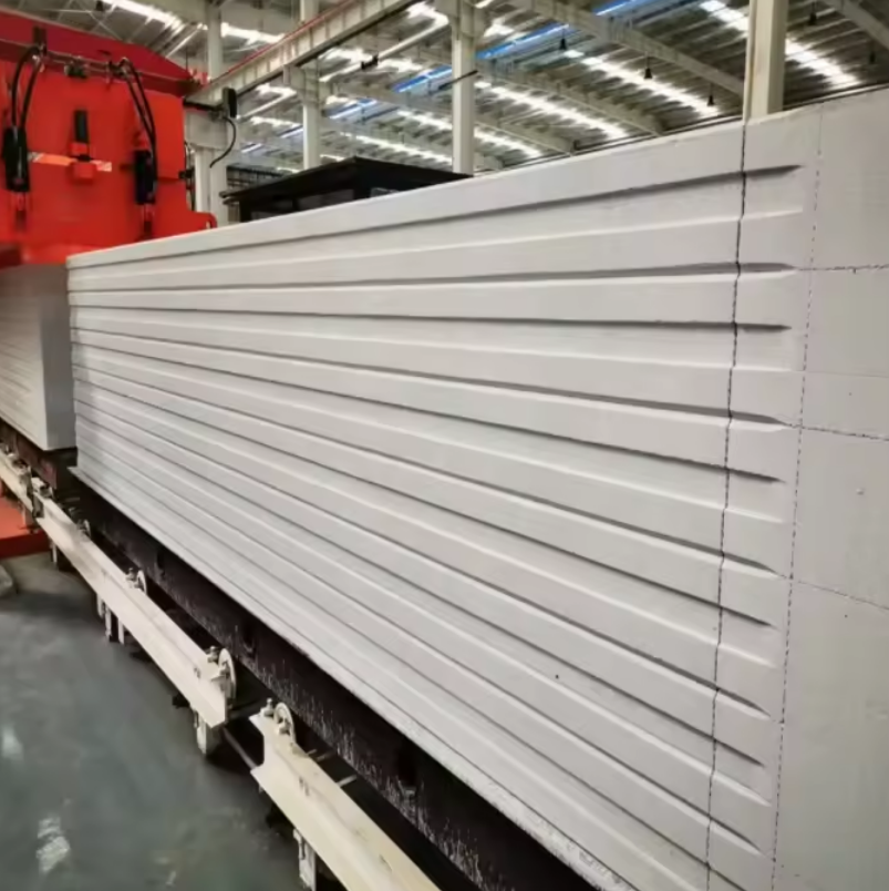 Solid 3D Pattern Gypsum Panel for Construction AAC Cladding Wall Panel Made of Aerated Concrete