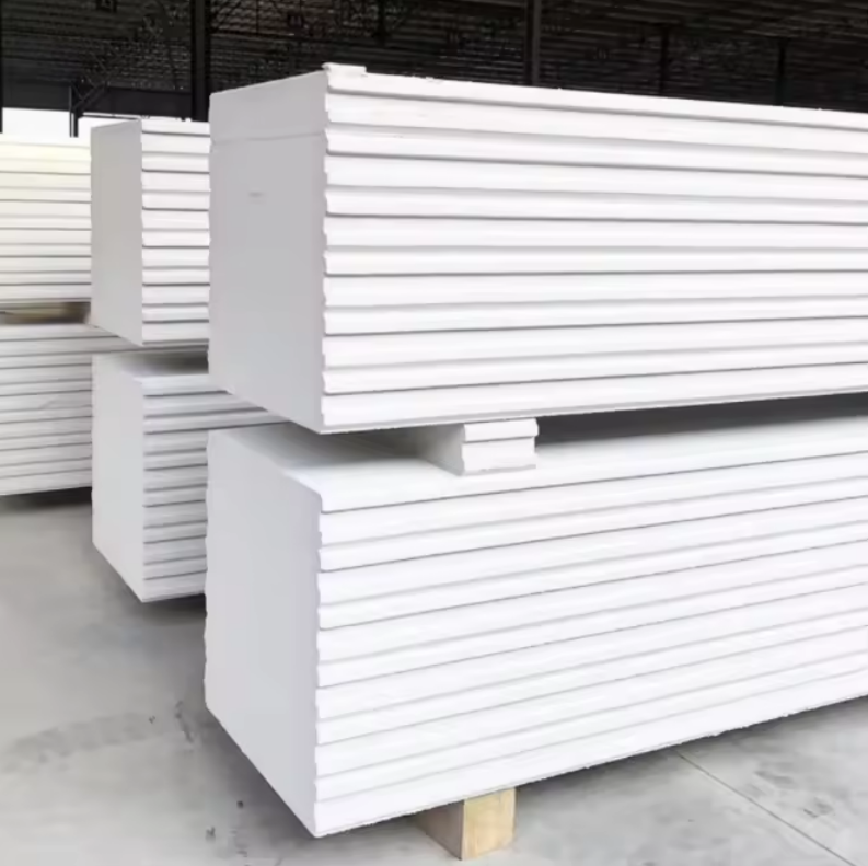 Solid Gypsum Aerated Concrete Panel Building Blocks for Construction Projects