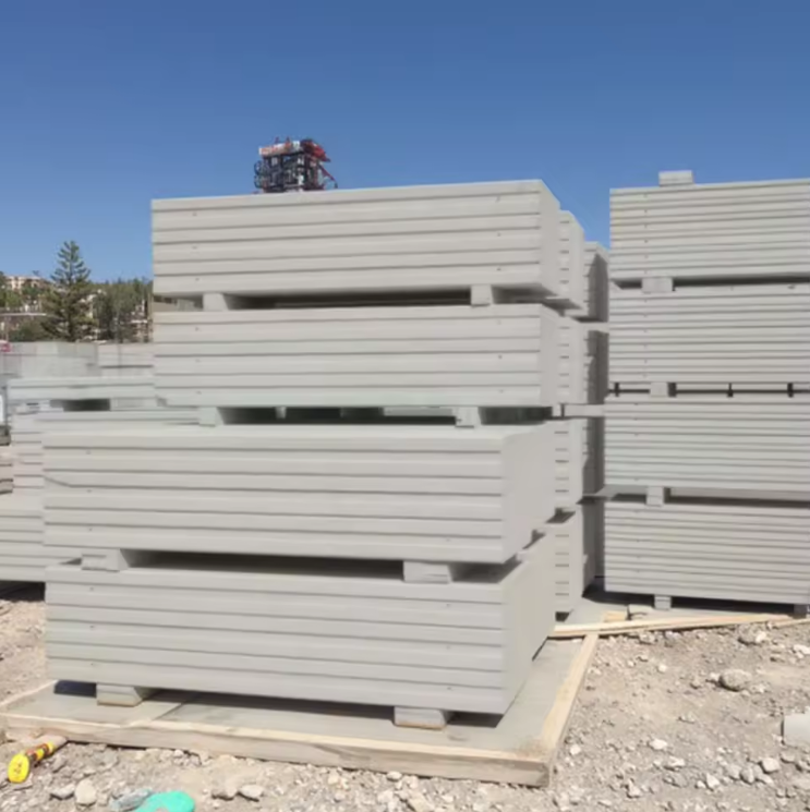 High Porosity Durable Solid Gypsum Aerator Concrete Panel Premium Building Block