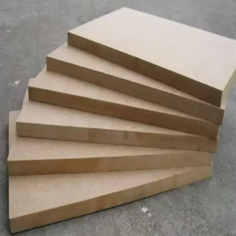 Special Size 12mm Plain MDF Fibreboard 1830x2440mm & 2440x2745mm 15mm Thick Raw MDF Board