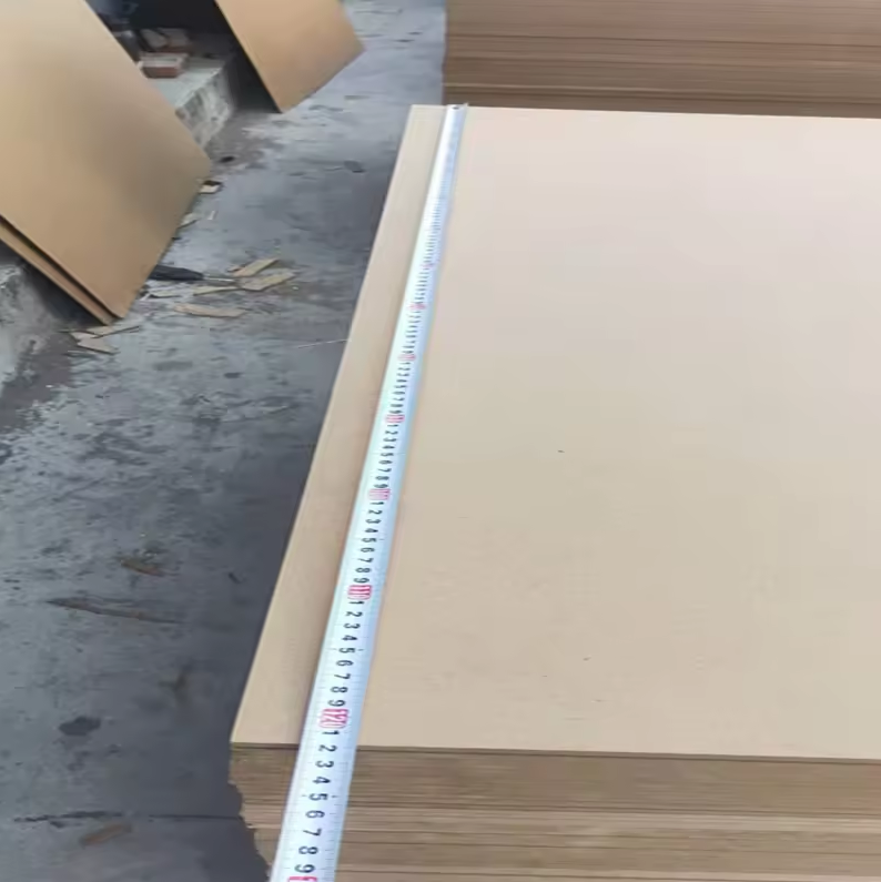 Special Size 12mm Plain MDF Fibreboard 1830x2440mm & 2440x2745mm 15mm Thick Raw MDF Board