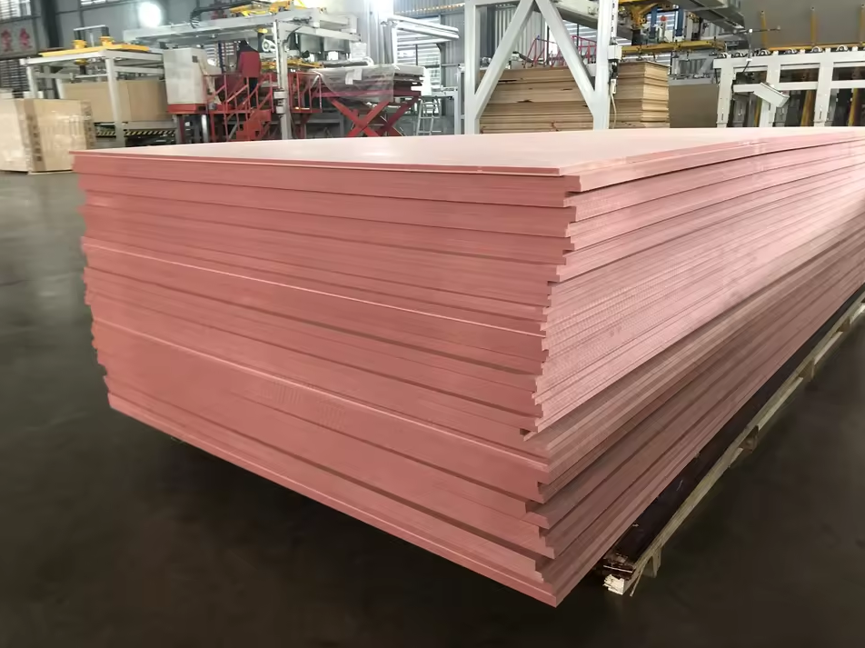 Fireproof MDF Board 1830*3660*18mm Plain MDF Wooden Grain Melamine FR Board