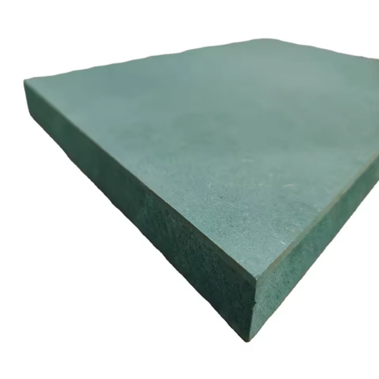 White Melamine Both Sides HMR MDF Board 18mm Waterproof MDF Green Core MDF