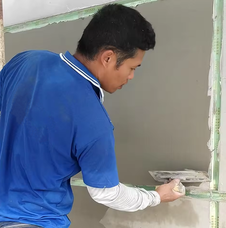 Polymer Modified Cement Polymer Crack Resistant Mortar Inner Wall Hydrophobic Glass Bead Insulation Mortar