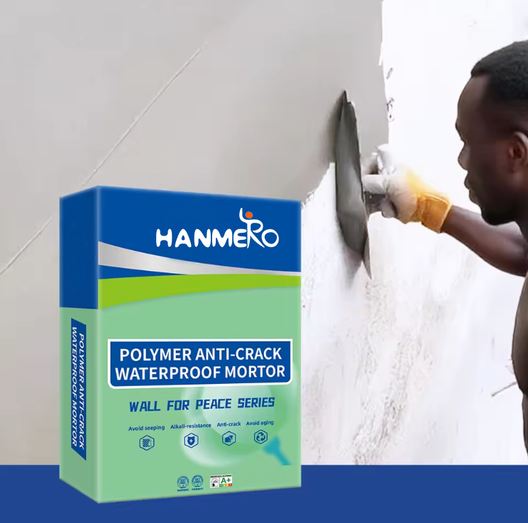 Polymer Modified Cement Polymer Crack Resistant Mortar Inner Wall Hydrophobic Glass Bead Insulation Mortar