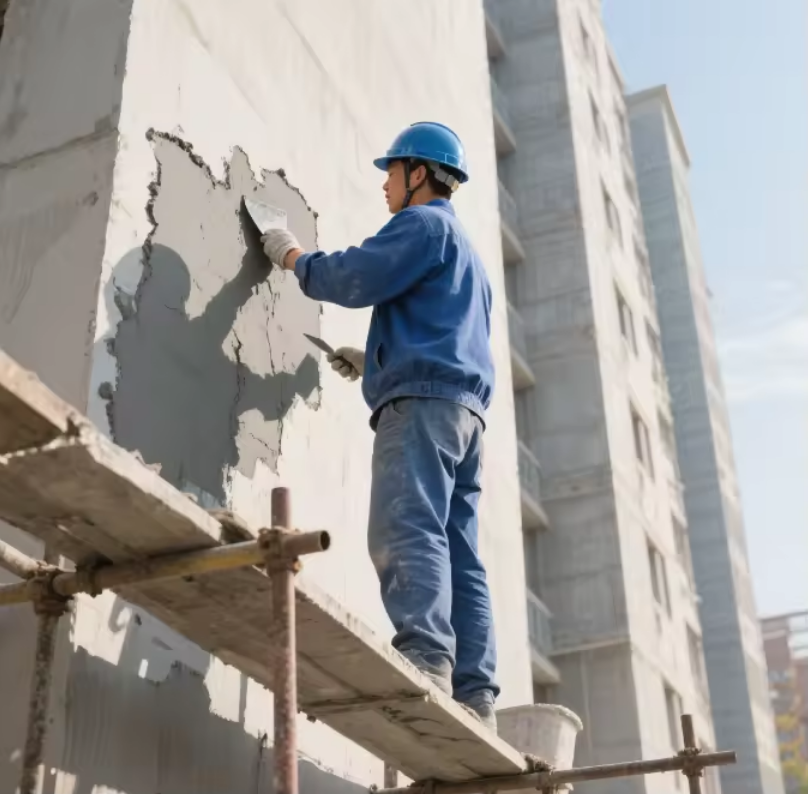 Board Dry Base Coat Render Adhesive Thermal Insulation Mortar Waterproof Plastering Cement Damp Proof High Strength 20kg/bag