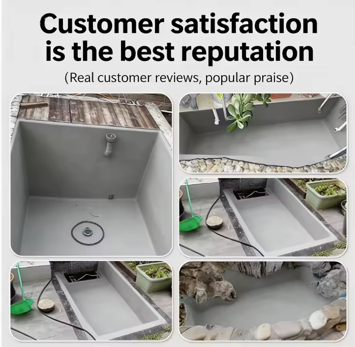 Kitchen Bathroom Leak-proof Waterproof Coating Strong Anti-seepage Scrub-resistant for Interior & Exterior Walls