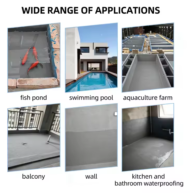 Water-based Eco-friendly Waterproof Coating Anti-seepage Moisture-proof Kitchen Bathroom Toilet Wall